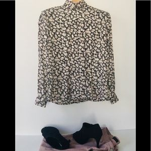 Tess Vintage Back Buttoned Blouse-sz 10